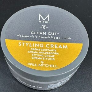 Mitch Clean Cut Medium Hold Semi Matte Styling Cream